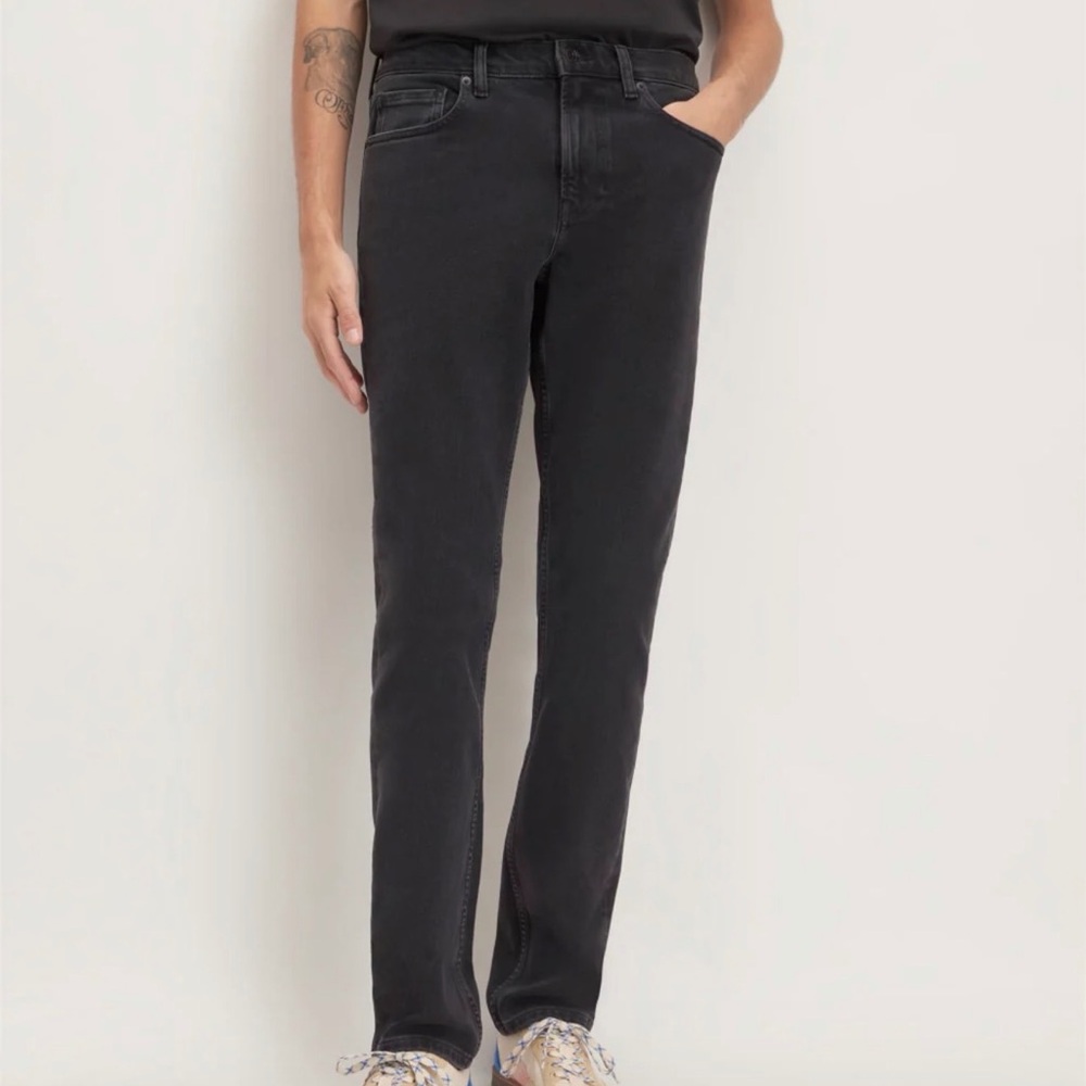 Everlane Men's Slim Jeans in Black